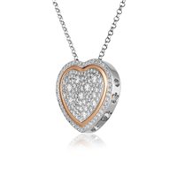 Collana Roberto Giannotti Donna Trilogia d'amore in Argento Zirconia GIA448 - GIA448